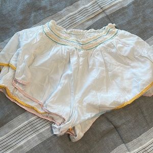 Saturday Sunday White Shorts